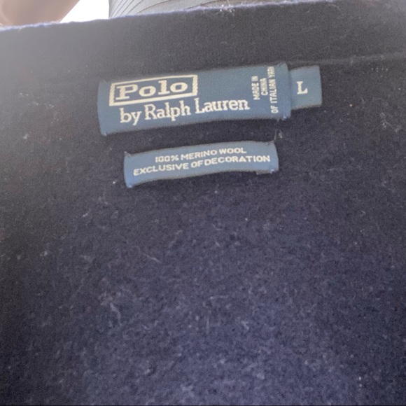 Navy Polo Ralph Lauren cardigan - Picture 3 of 4